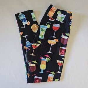 Fabulegs Cocktails Leggings M